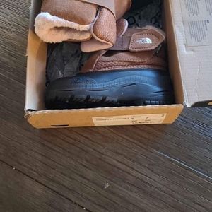 North face toddler girls winter boots size 8c